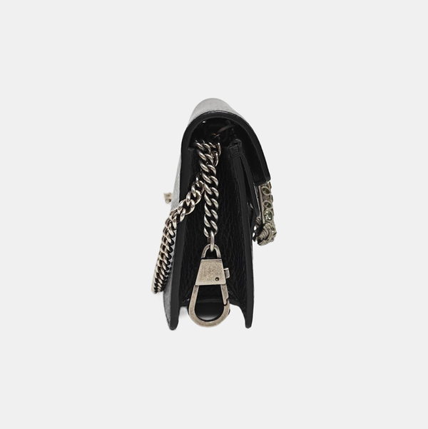 Authenticated pre-owned  Dionysus Super Mini Calfskin Black - Shoulder Bag at Looply