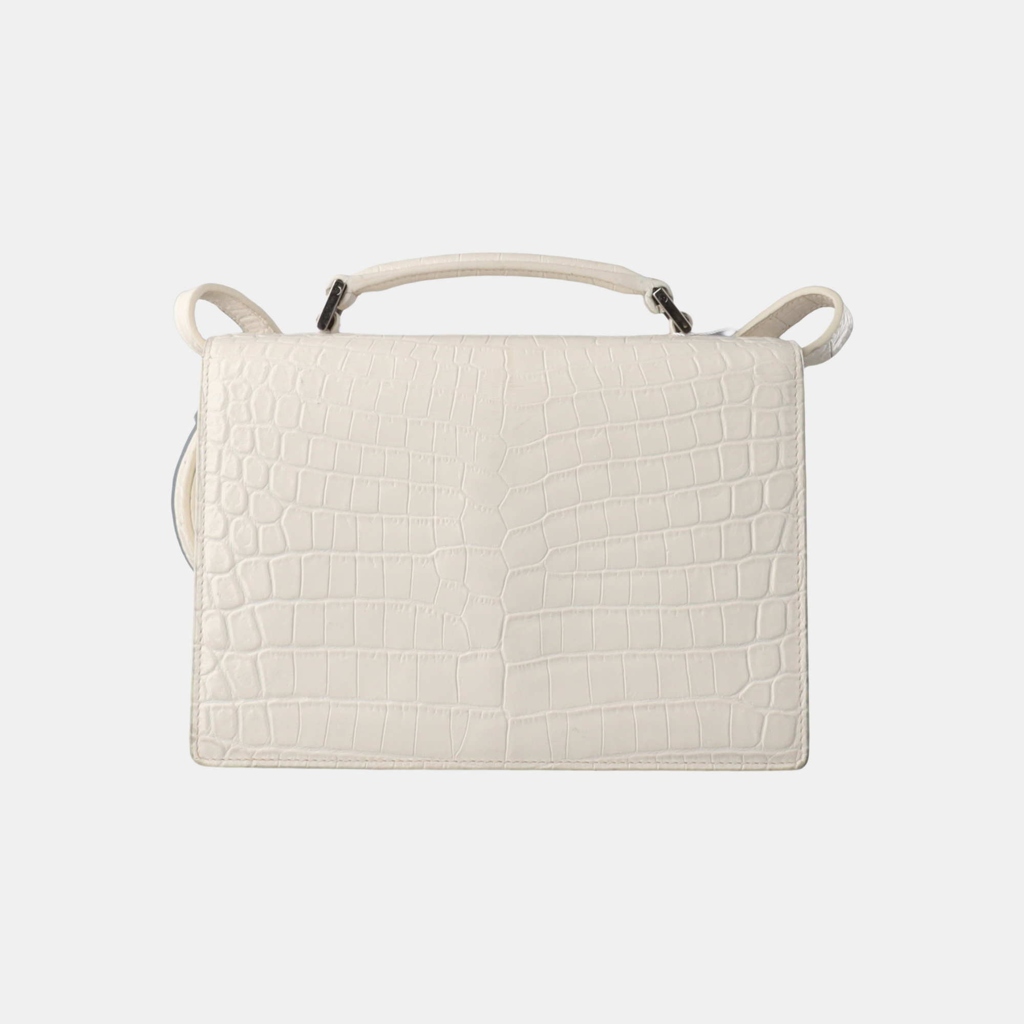BELLECHASSE Calfskin White