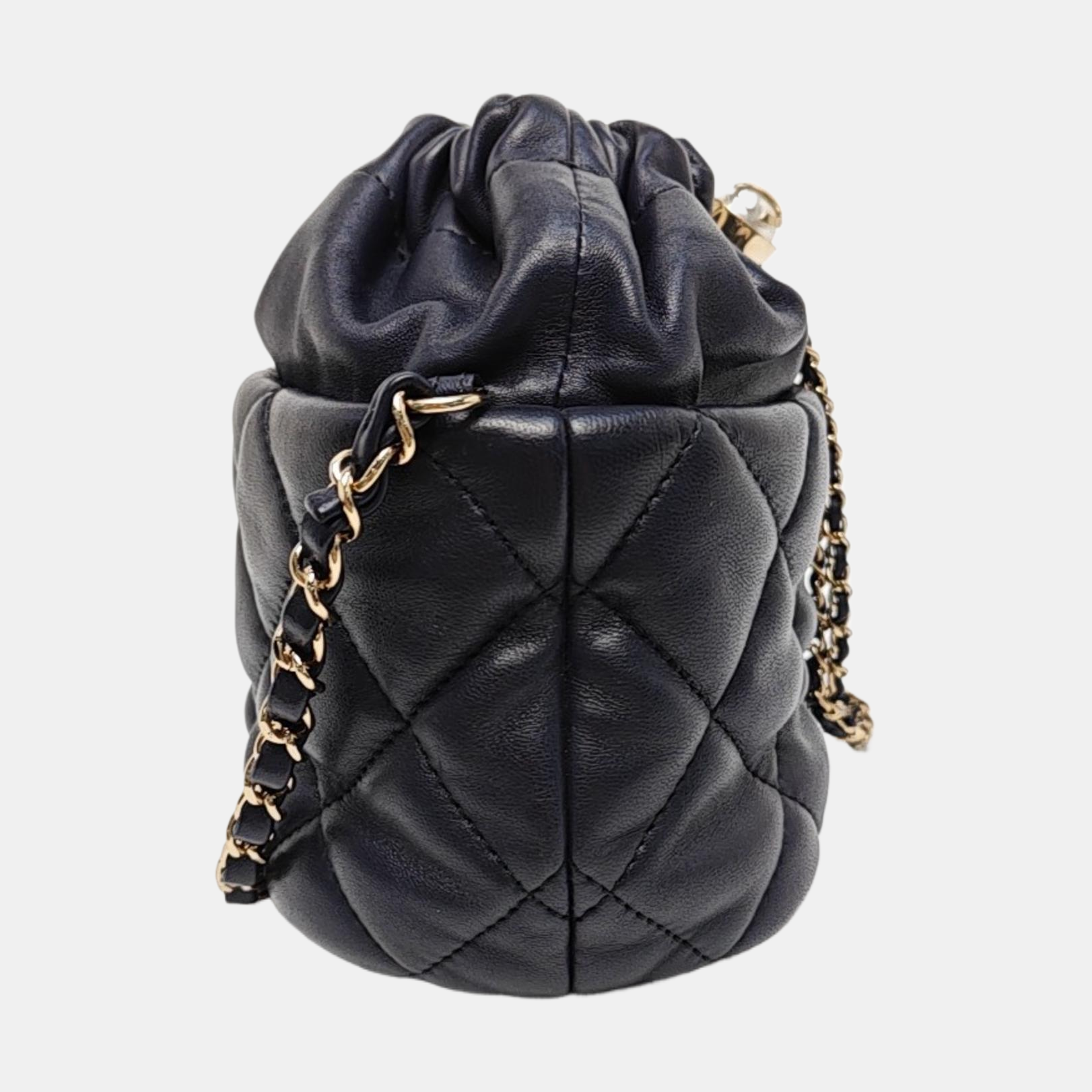Quilted Lambskin Blue