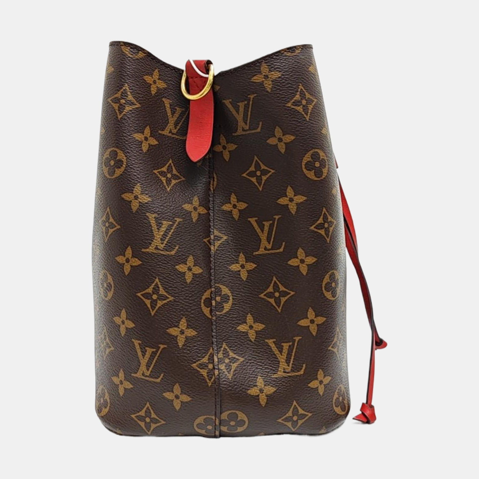 NÉONOÉ MM Monogram Coated Canvas Brown