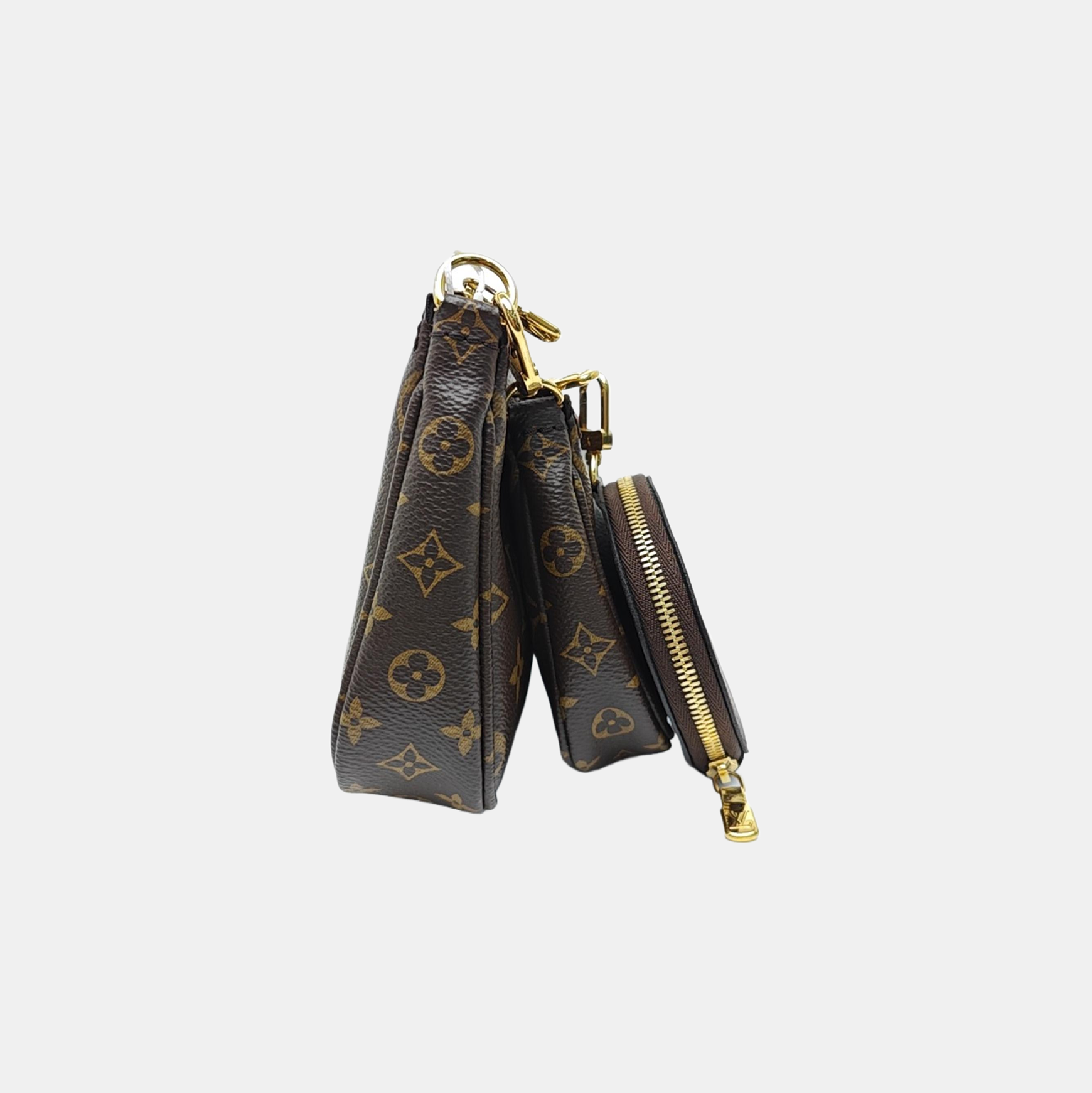 MULTI Monogram Coated Canvas Brown