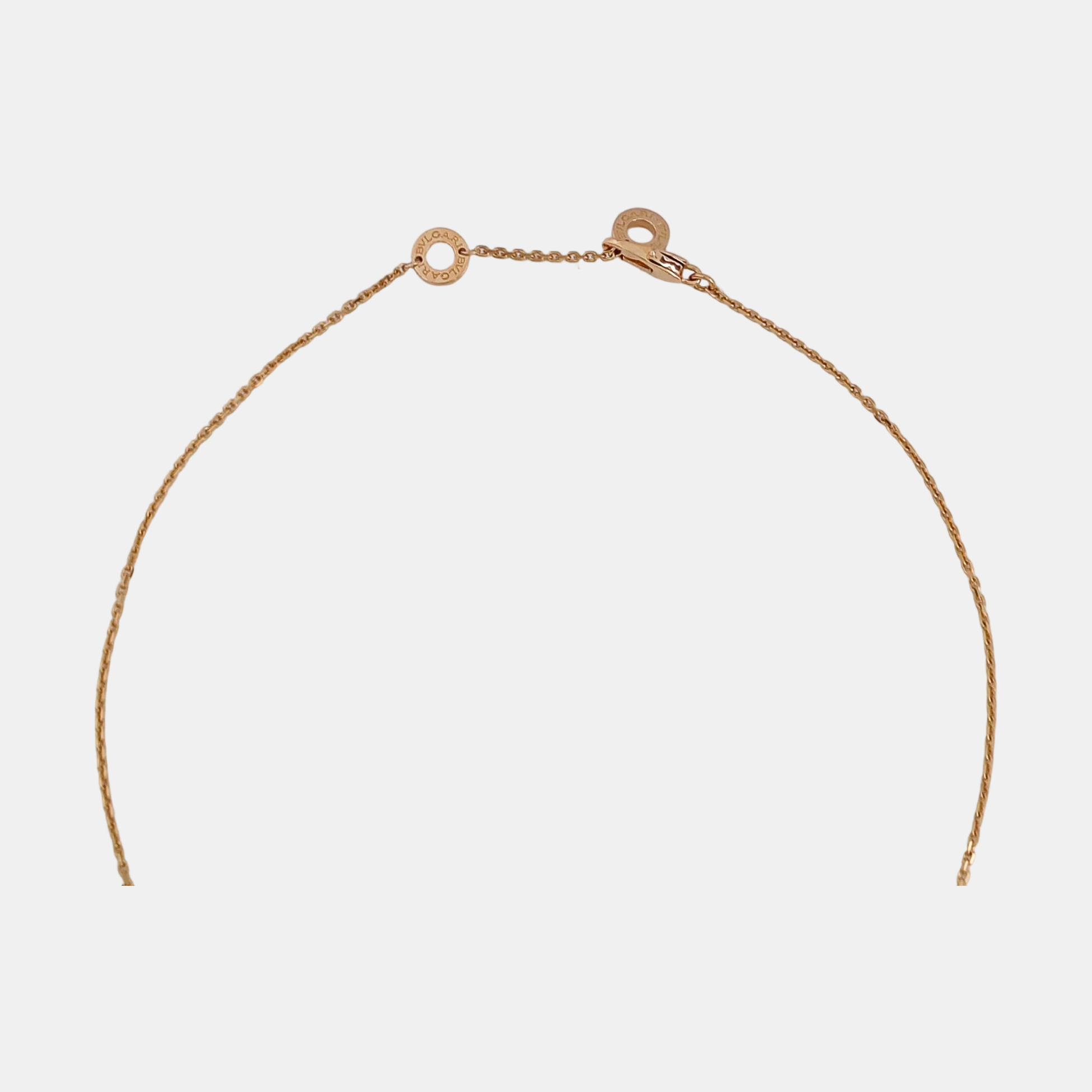 DIVAS' DREAM 18k Rose Gold Green Necklace