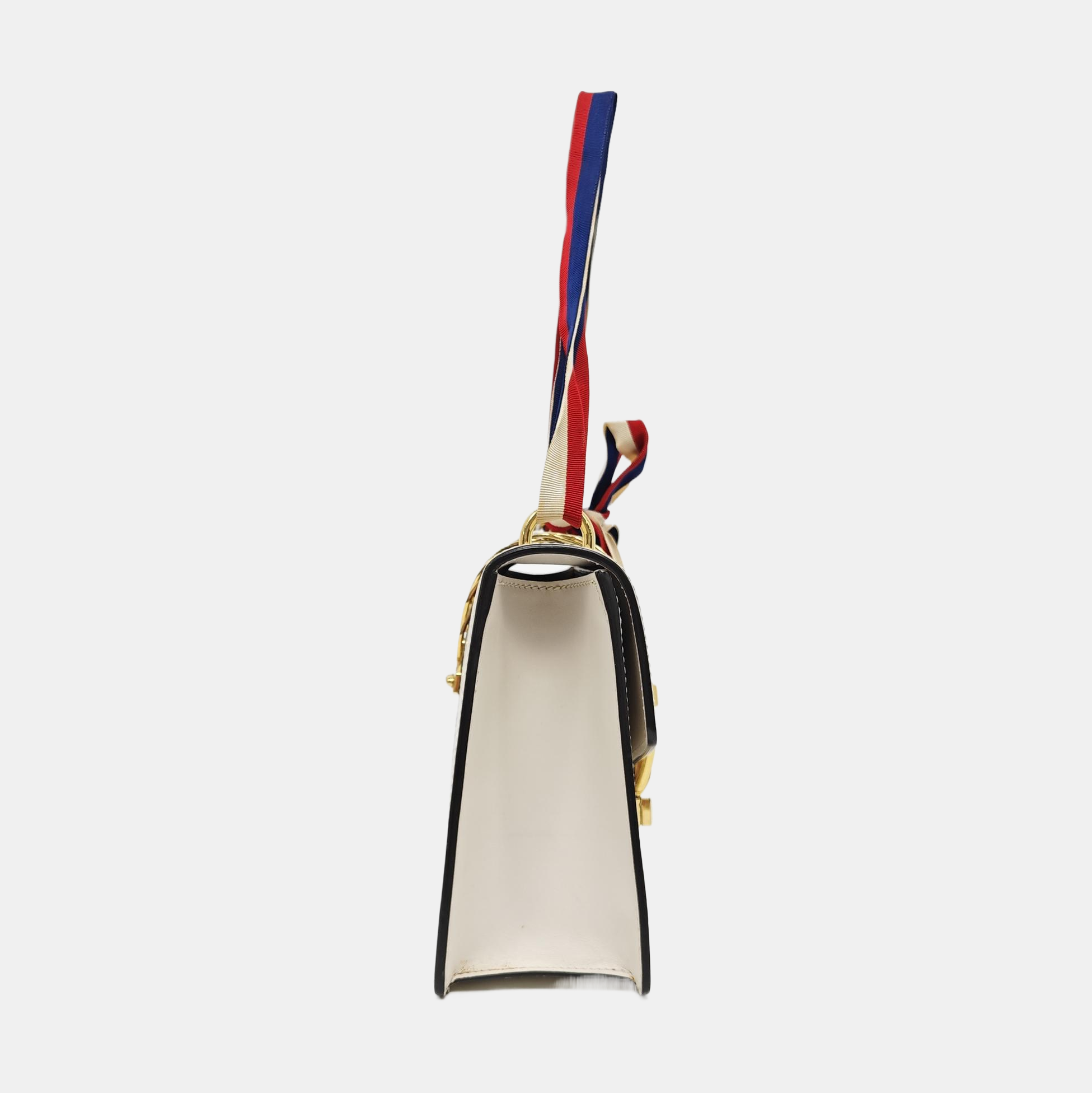 Sylvie Small Calfskin White