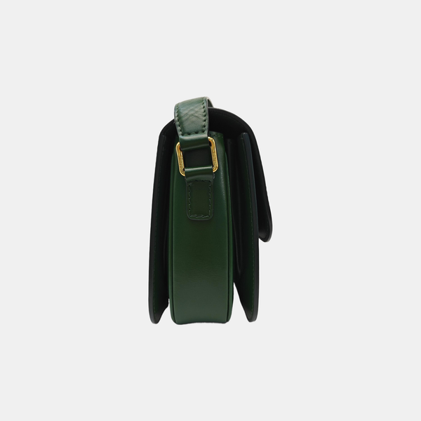 TRIOMPHE Medium Calfskin Green