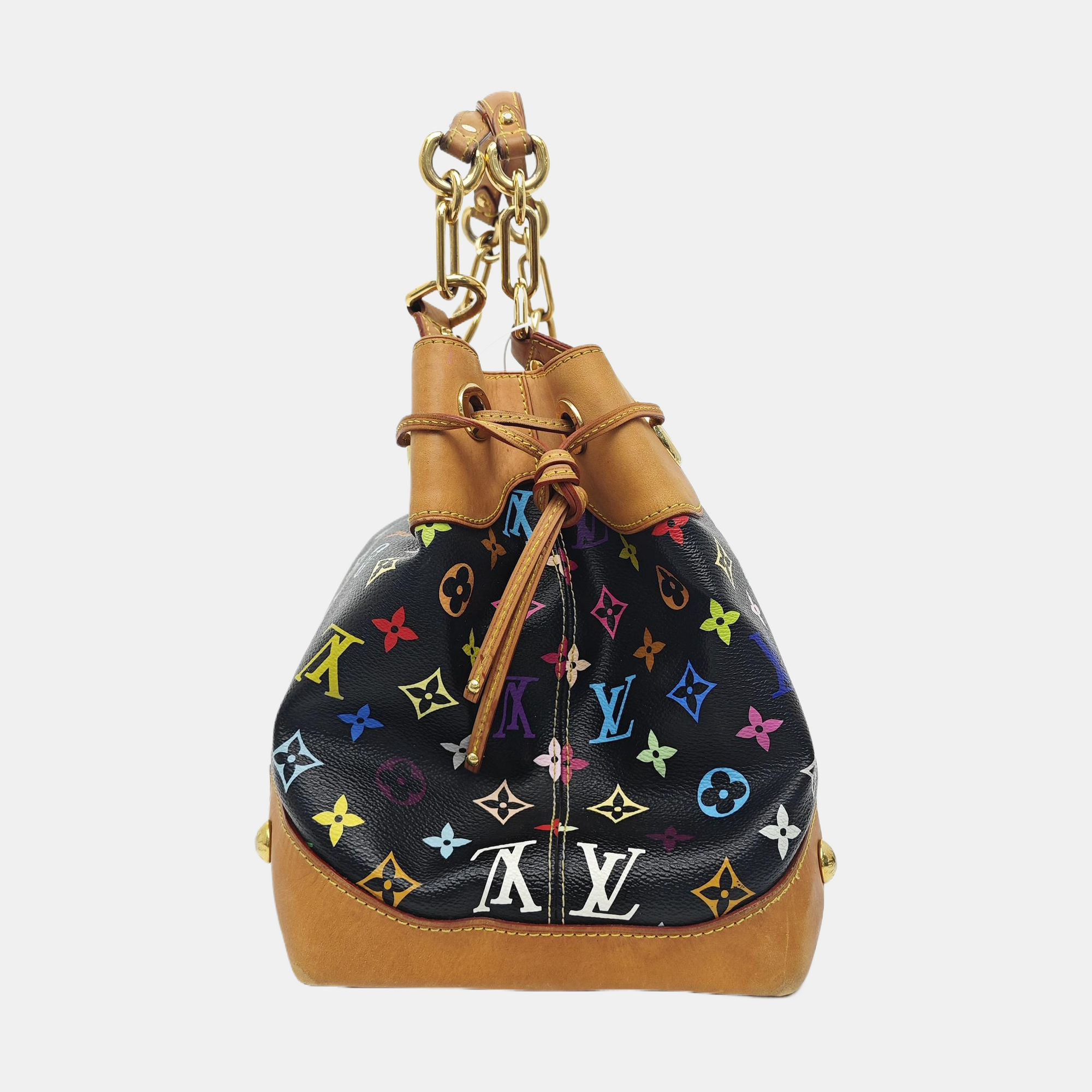 LV × TM URSULA Monogram Coated Canvas Black