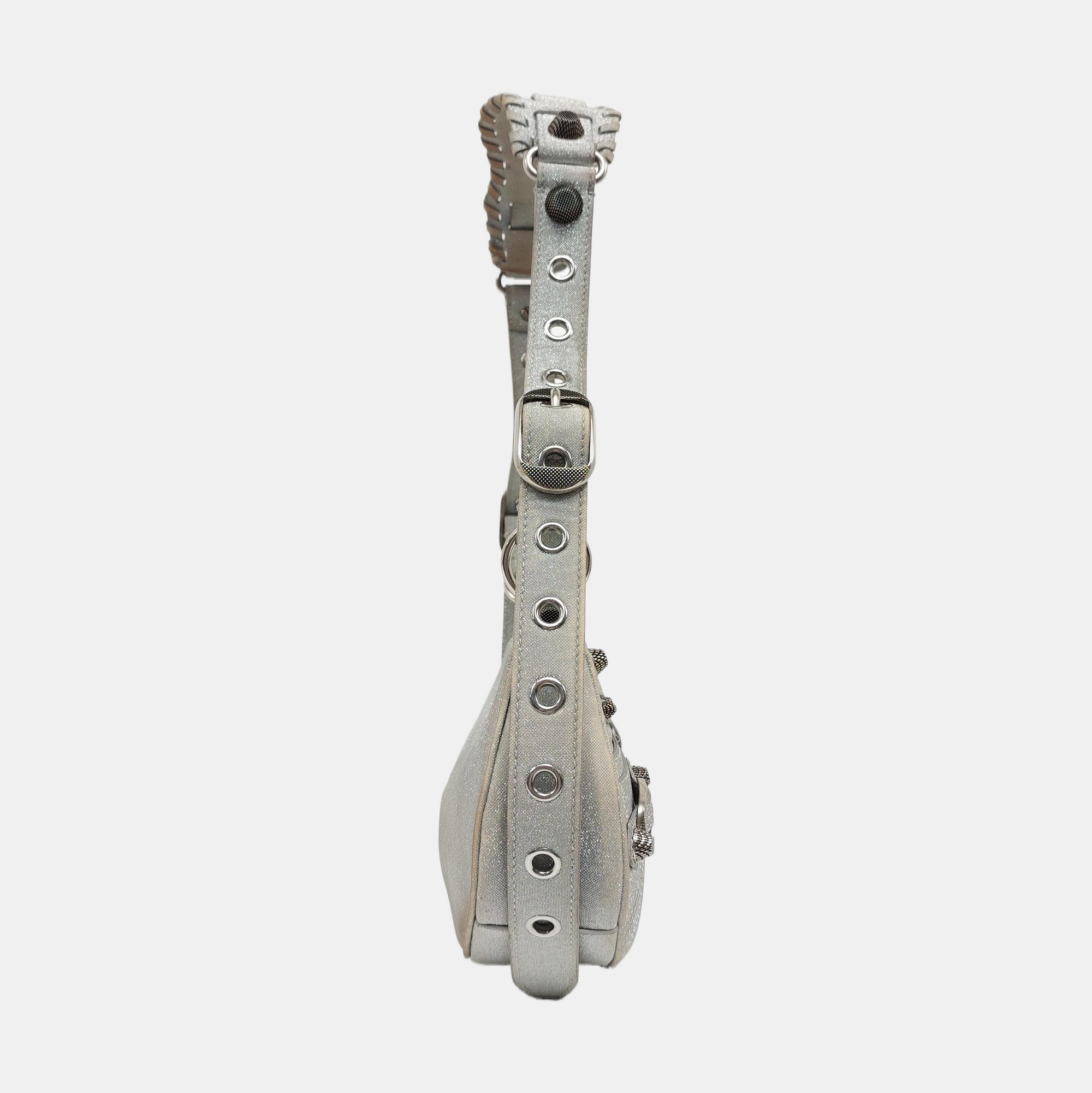 Le Cagole Mini Special Material Silver
