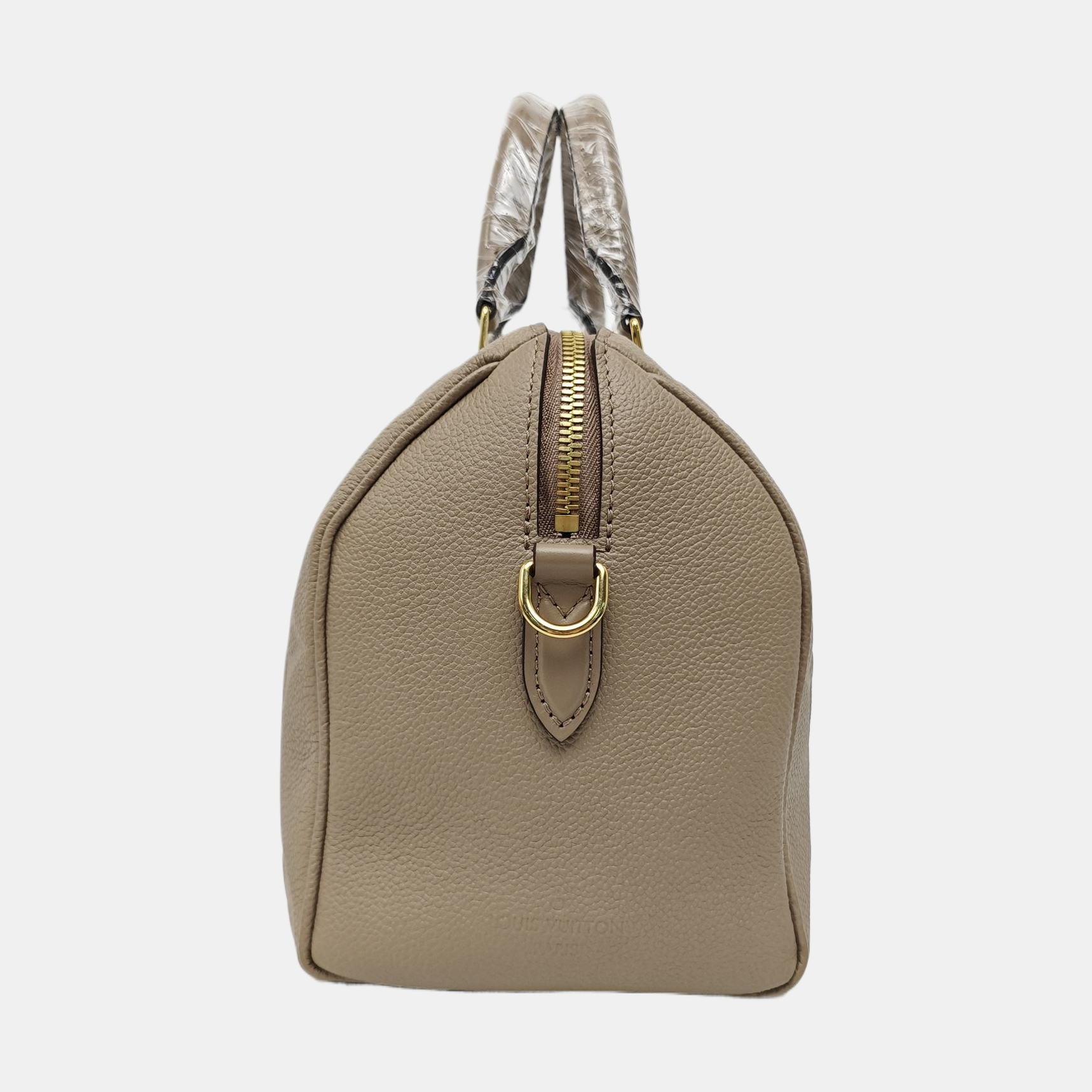 SPEEDY 25 Monogram Calfskin Beige