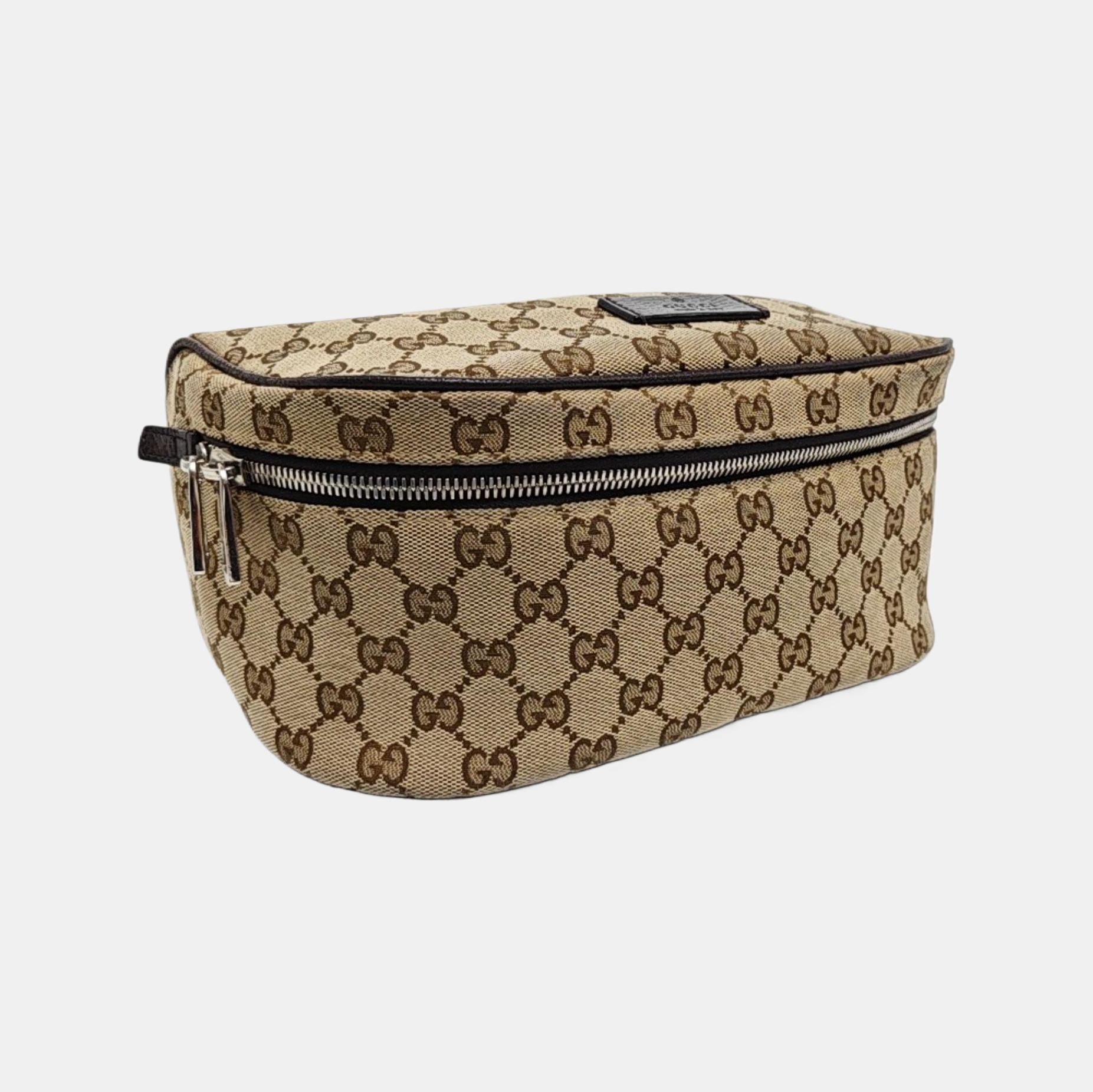 Monogram Canvas Belt Bag Beige