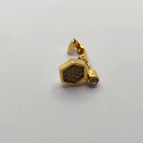 Metal Gold Clip On Earrings