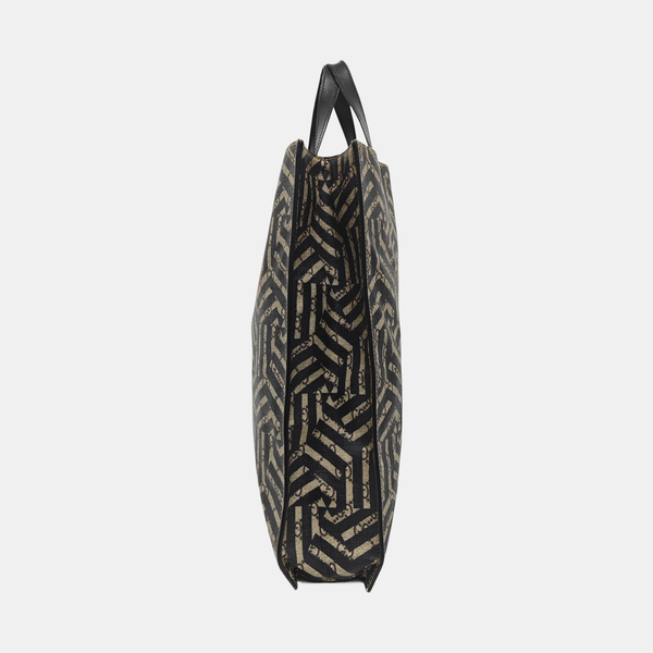 Monogram Coated Canvas Tote Bag Multicolor