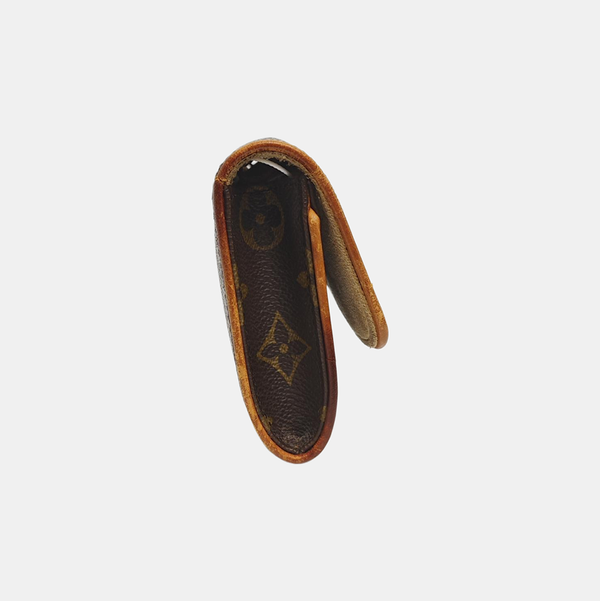 TWIN PM Monogram Coated Canvas Brown