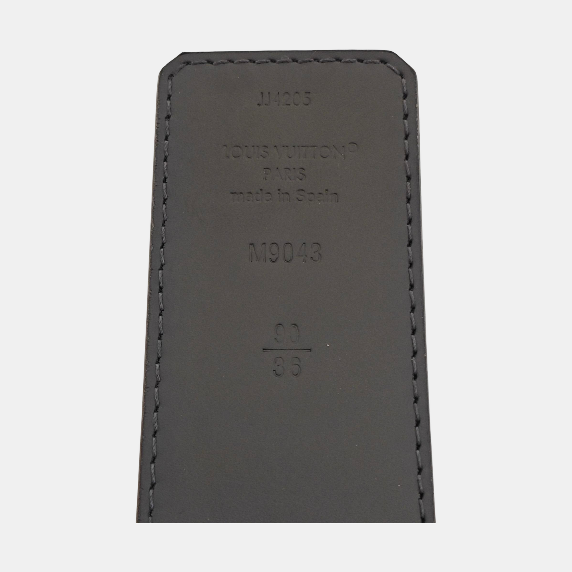 Coated Canvas Belt Black