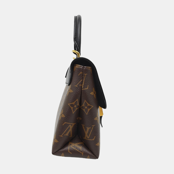 LOCKY BB Monogram Coated Canvas Brown