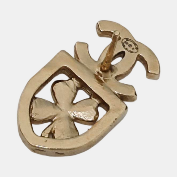Metal Gold Stud Earrings