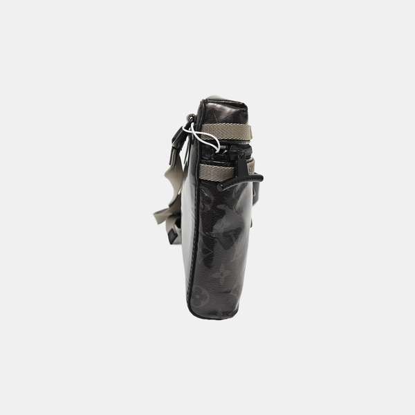 Monogram Coated Canvas PM Gray