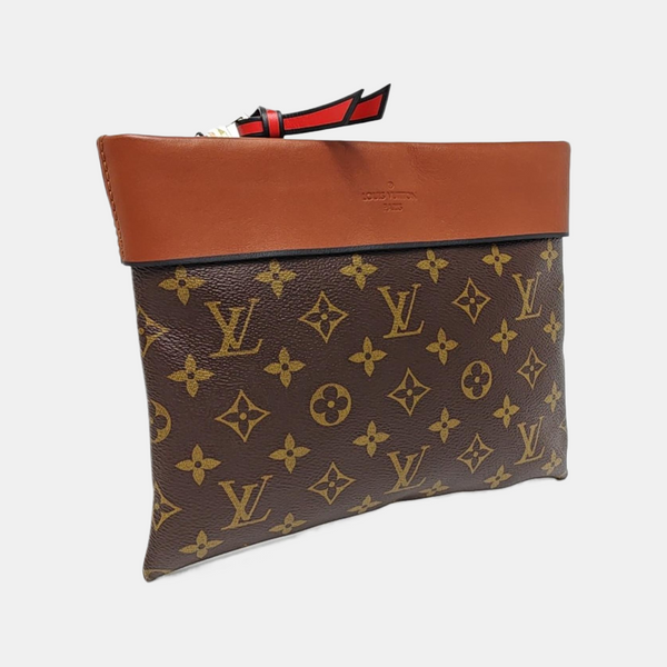 TUILERIES Monogram Coated Canvas Brown