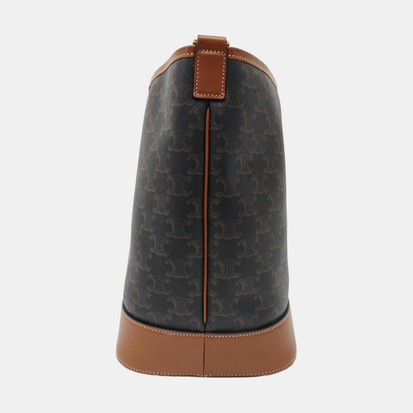 TRIOMPHE CANVAS Medium Coated Canvas Brown