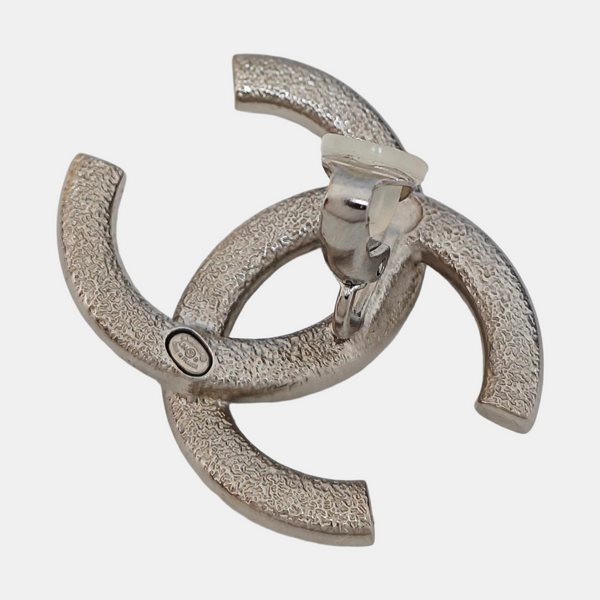 Metal Silver Clip On Earrings