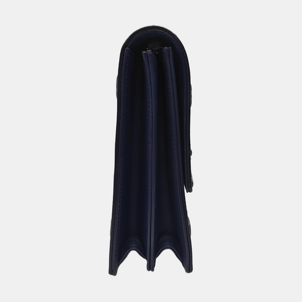 Diorama Cannage Calfskin Blue