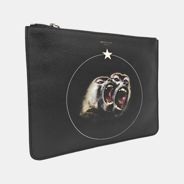 Calfskin Clutch Black