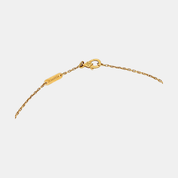 Vintage Alhambra 18k Gold Necklace