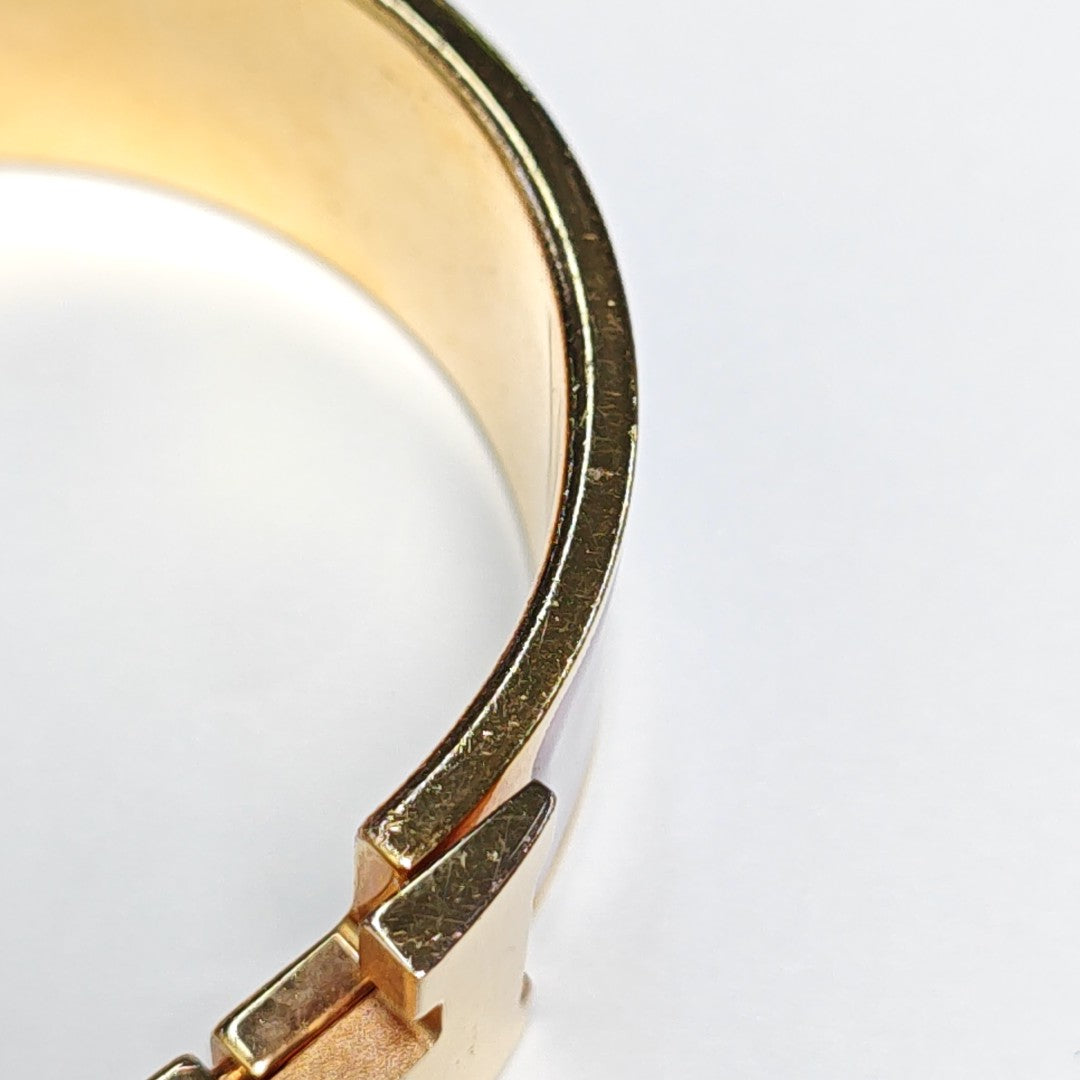 Clic Clac H Metal Gold Bangle