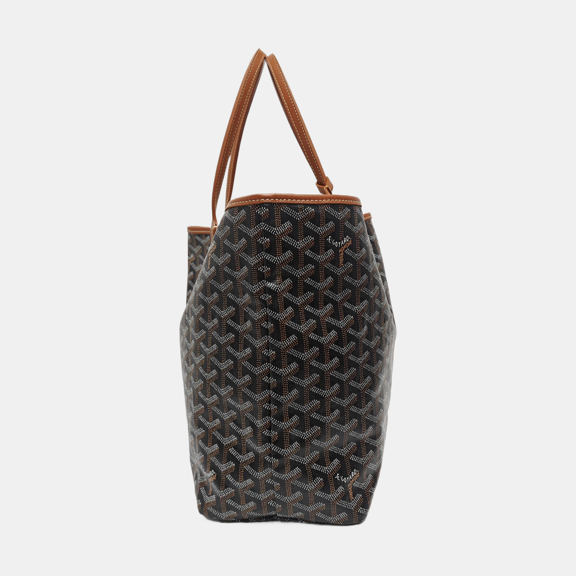 Saint Louis PM Coated Canvas Black