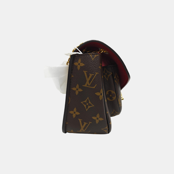 PASSY Monogram Coated Canvas Brown