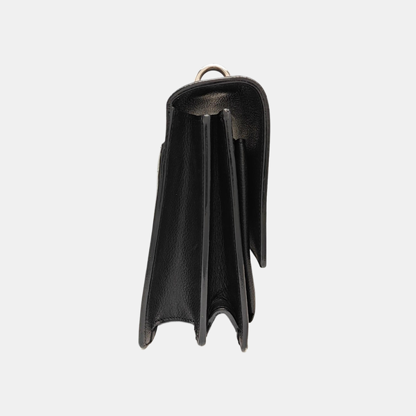 SUNSET Medium Calfskin Black
