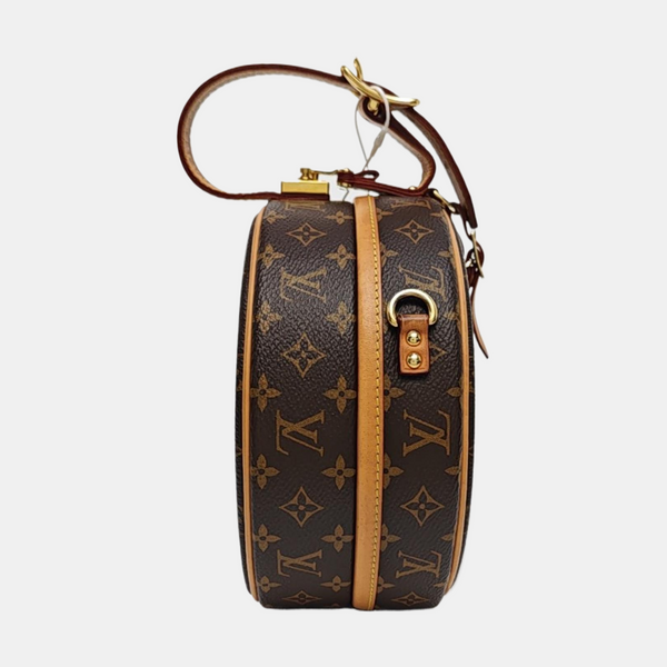 BOITE CHAPEAU PM Monogram Coated Canvas Brown