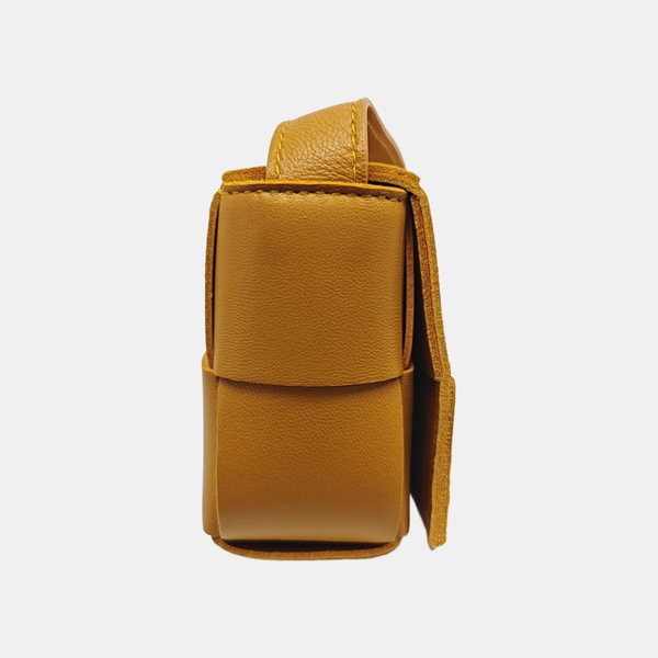 Cassette Mini Lambskin Yellow