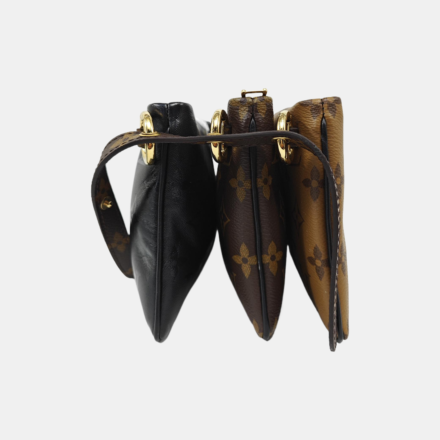 LV3 Monogram Coated Canvas Brown