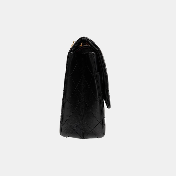 2.55 227 (jumbo) Quilted Calfskin Black