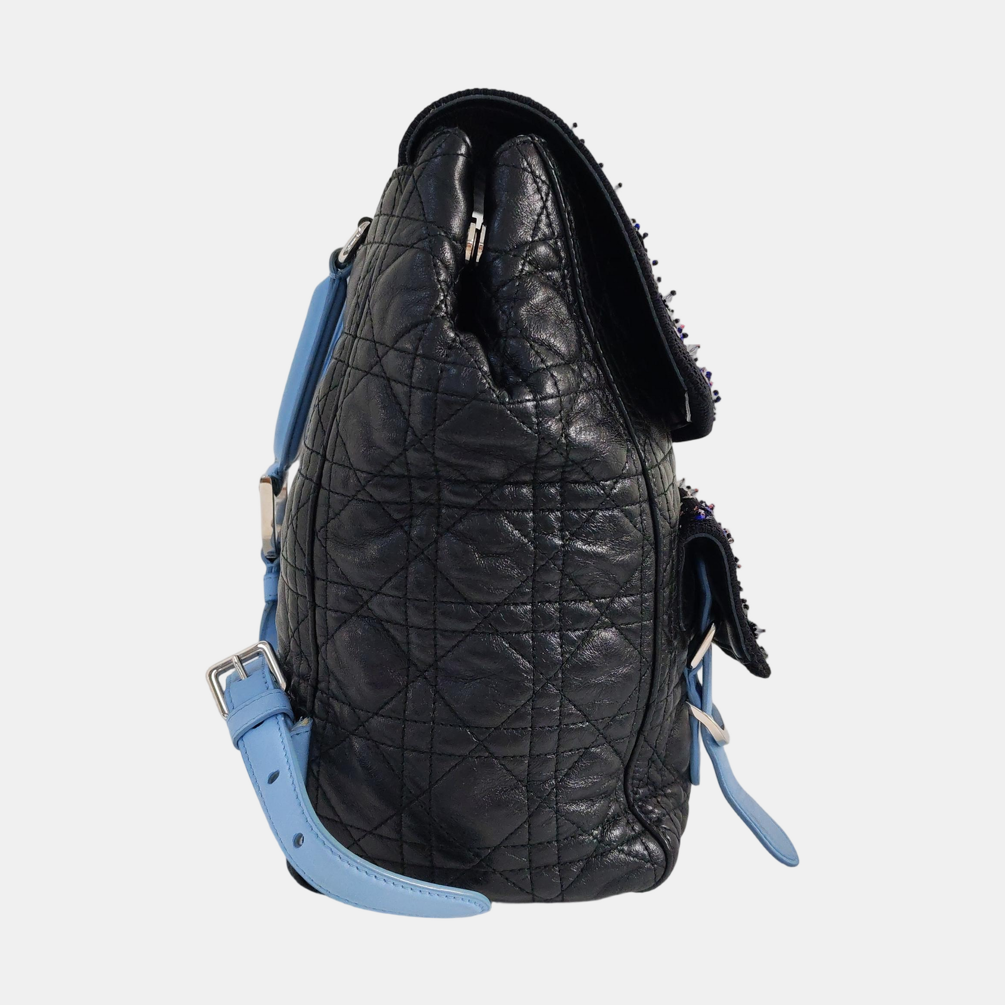 Cannage Lambskin Black