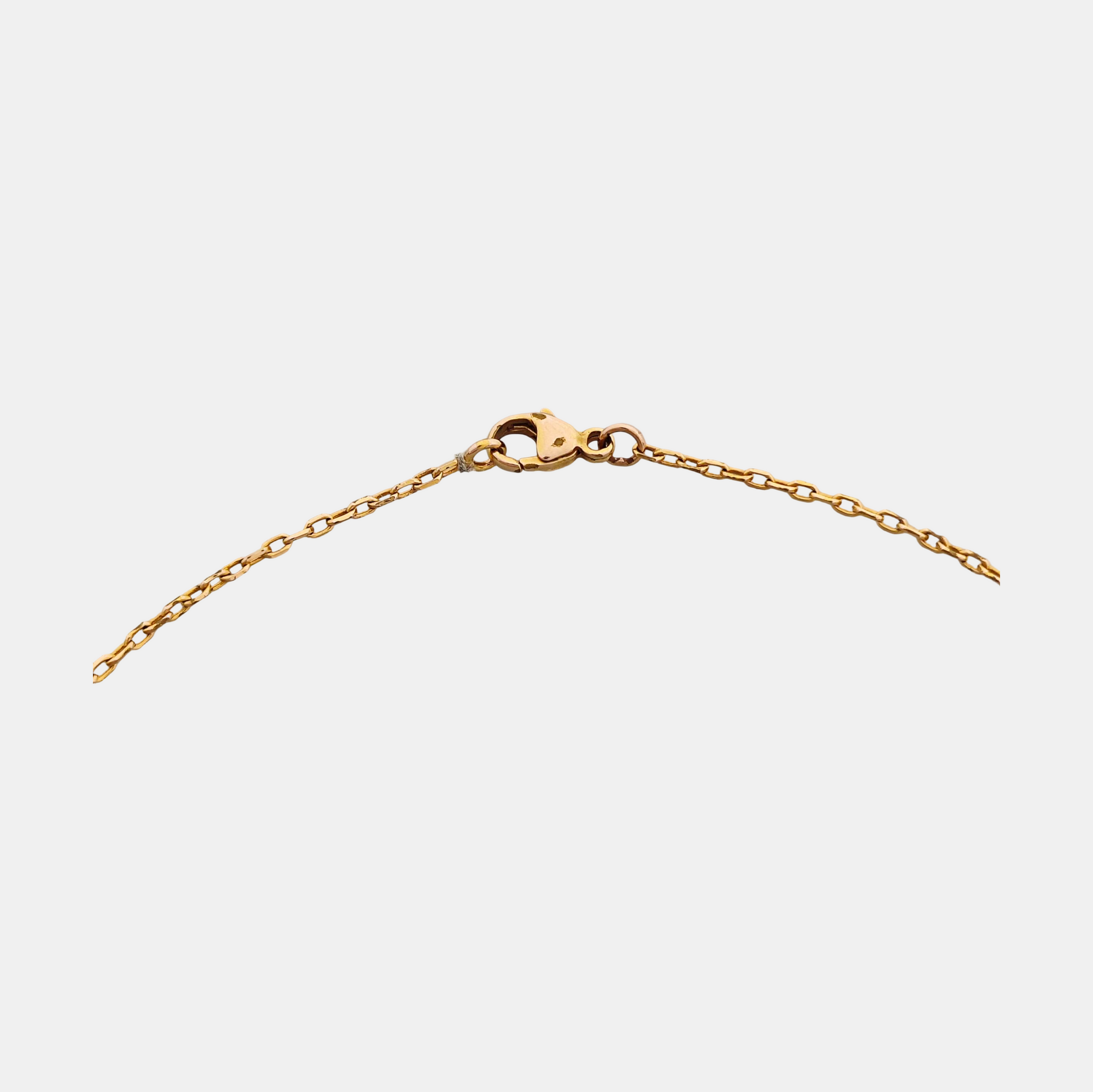 Pop H Metal Gold Necklace