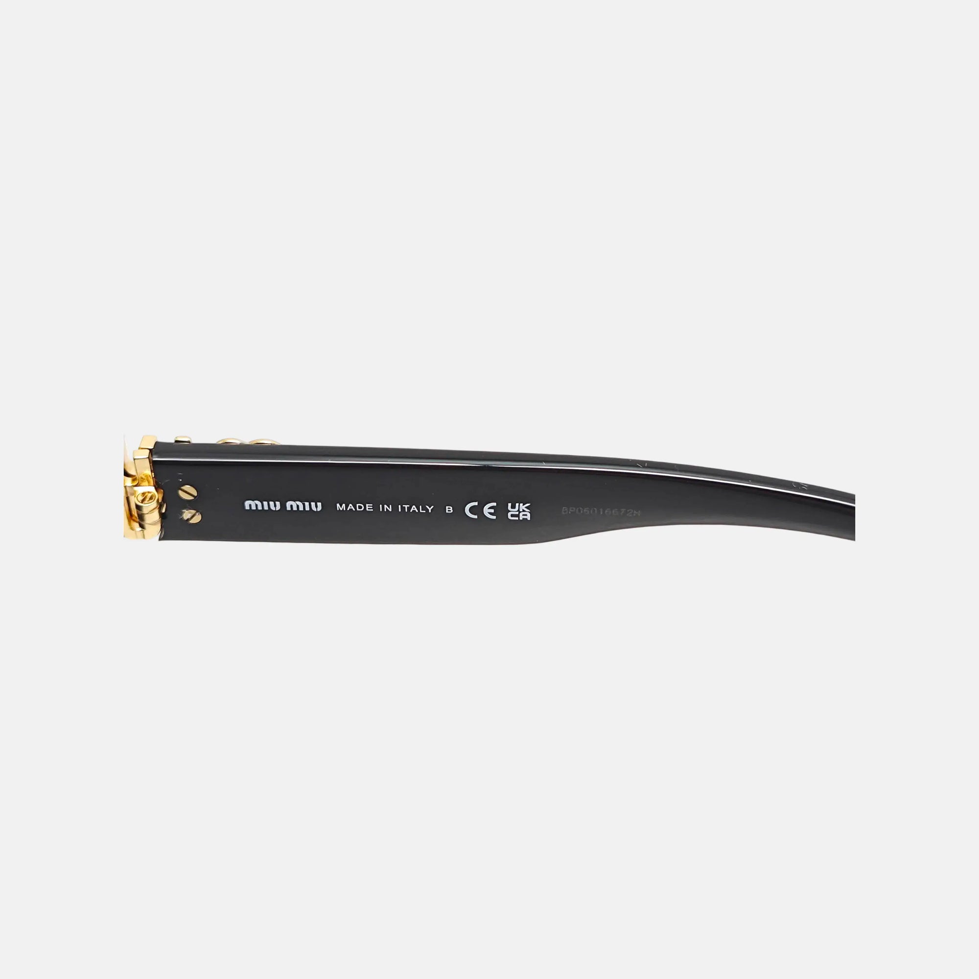 Black Synthetic Sunglasses