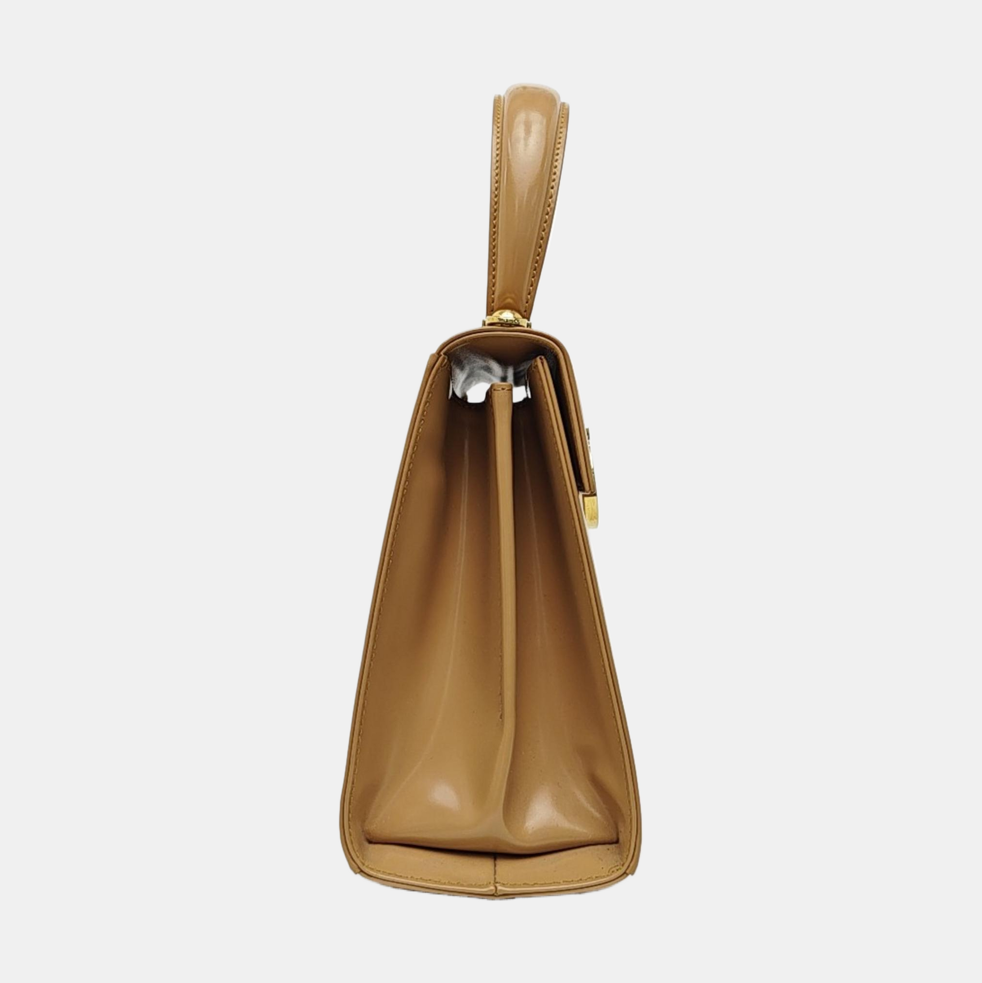 Kelly Small Calfskin Beige