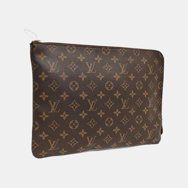 Etui Voyage MM Monogram Coated Canvas Brown
