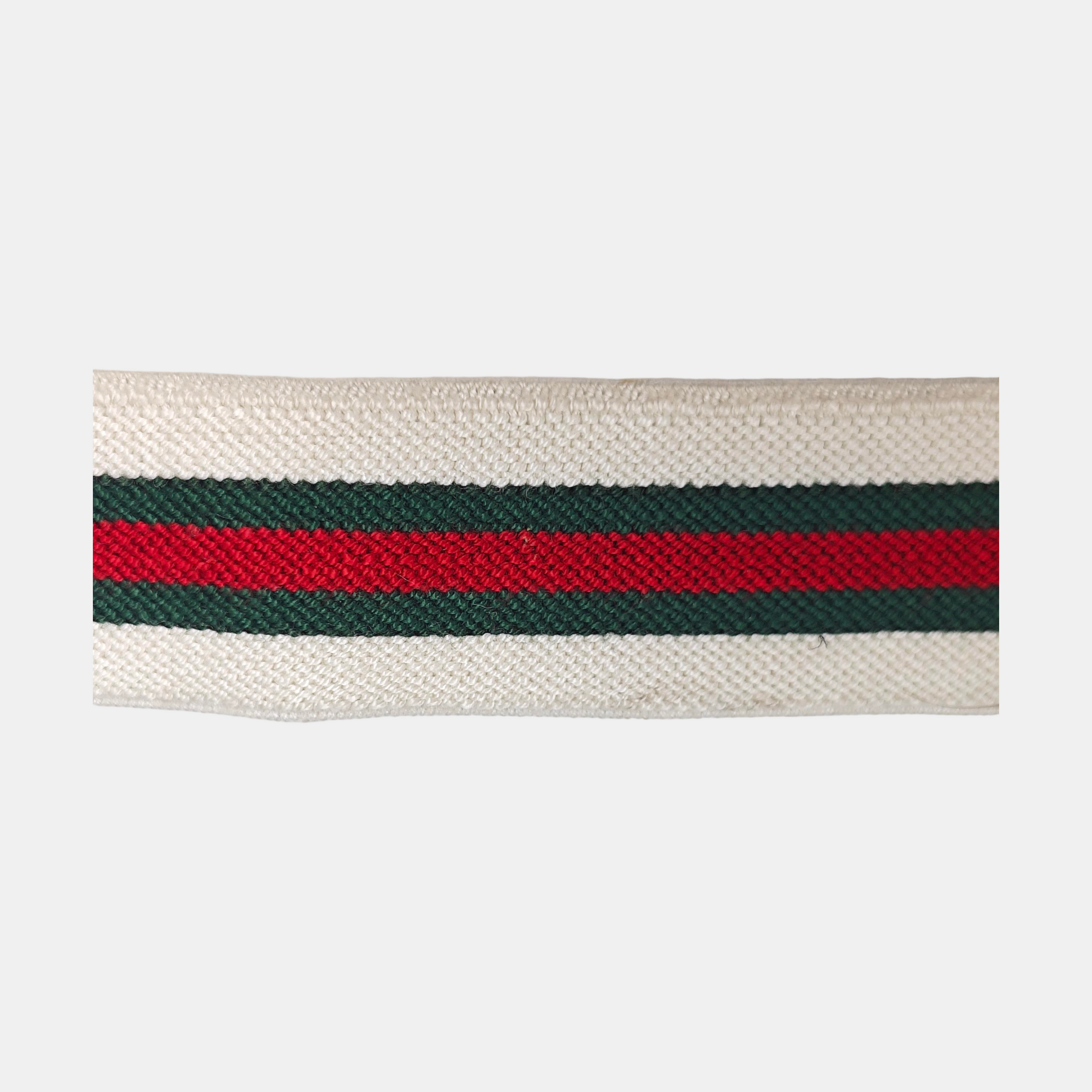 Fabric Belt White