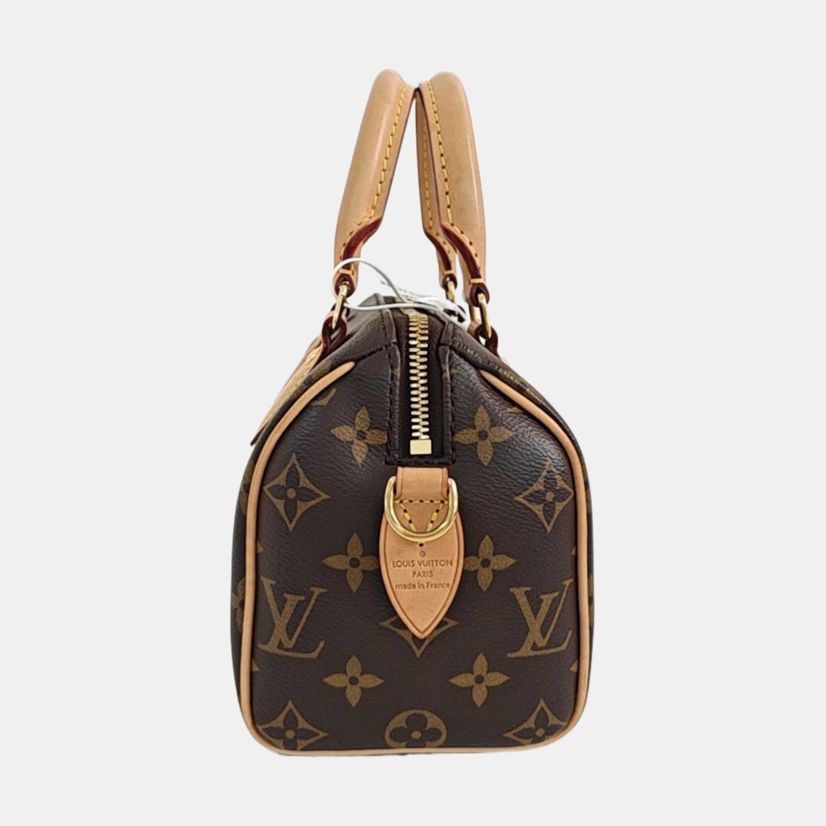 SPEEDY 20 Monogram Coated Canvas Brown