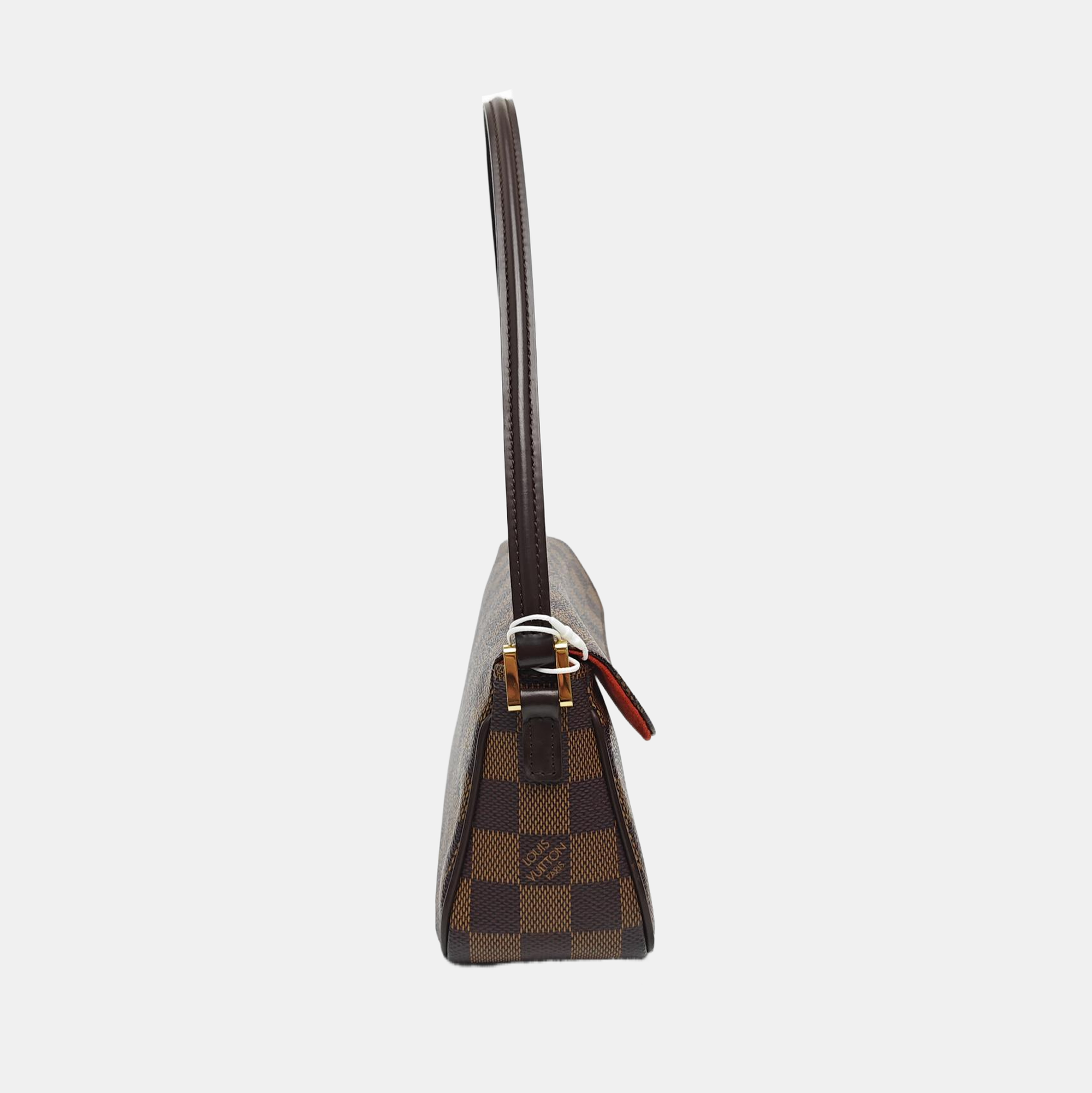 RECOLETA Damier Ebene Coated Canvas Brown