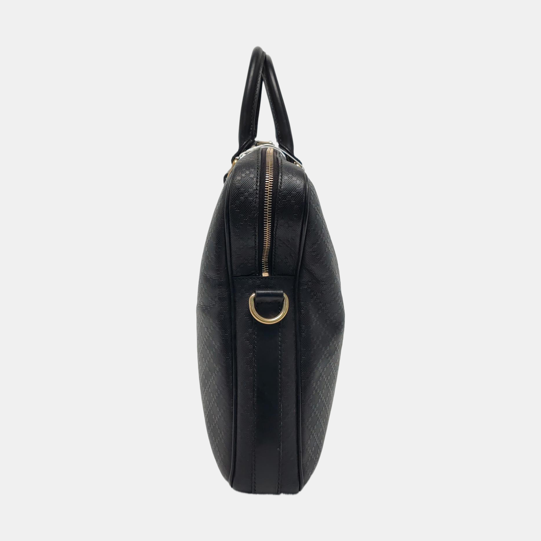 Diamante Quilted Calfskin Black