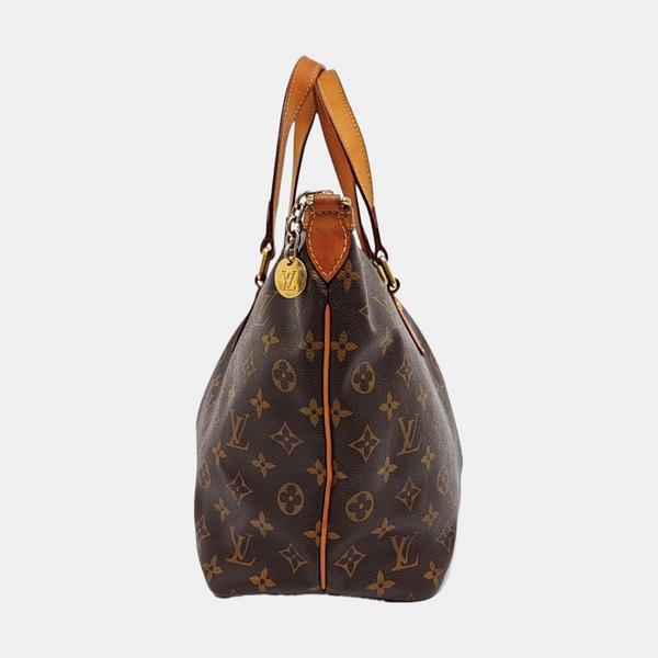 PALERMO PM Monogram Coated Canvas Brown