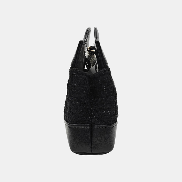 CHANEL 31 Quilted Wool Black