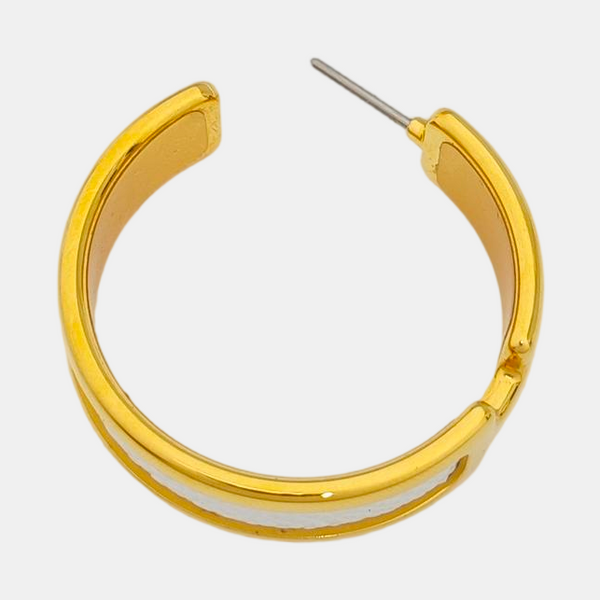 Metal Gold Earrings