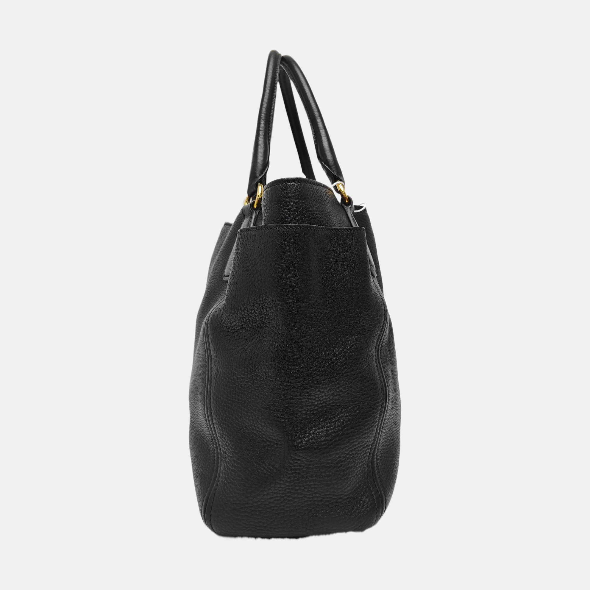 Vitello Daino Calfskin Black