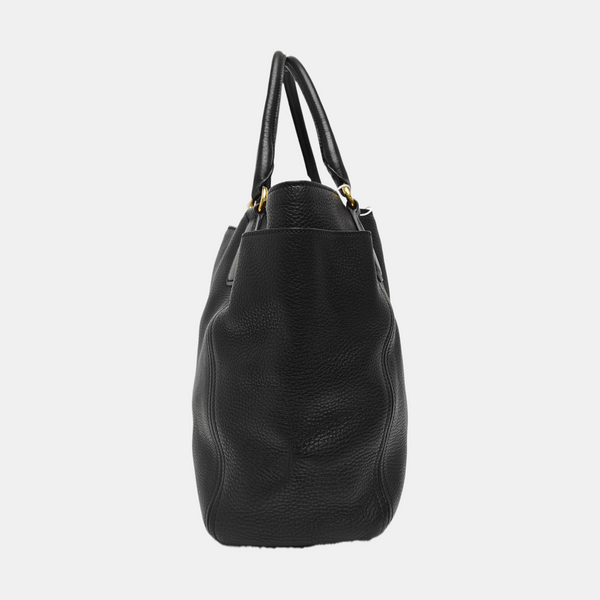 Vitello Daino Calfskin Black