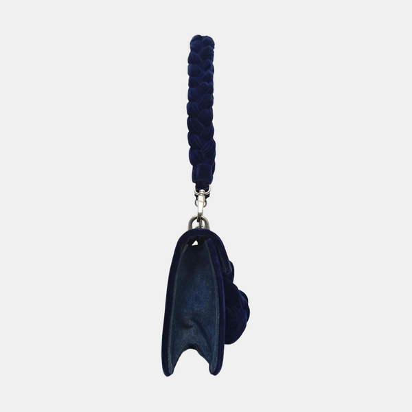 Denim Shoulder Bag Blue