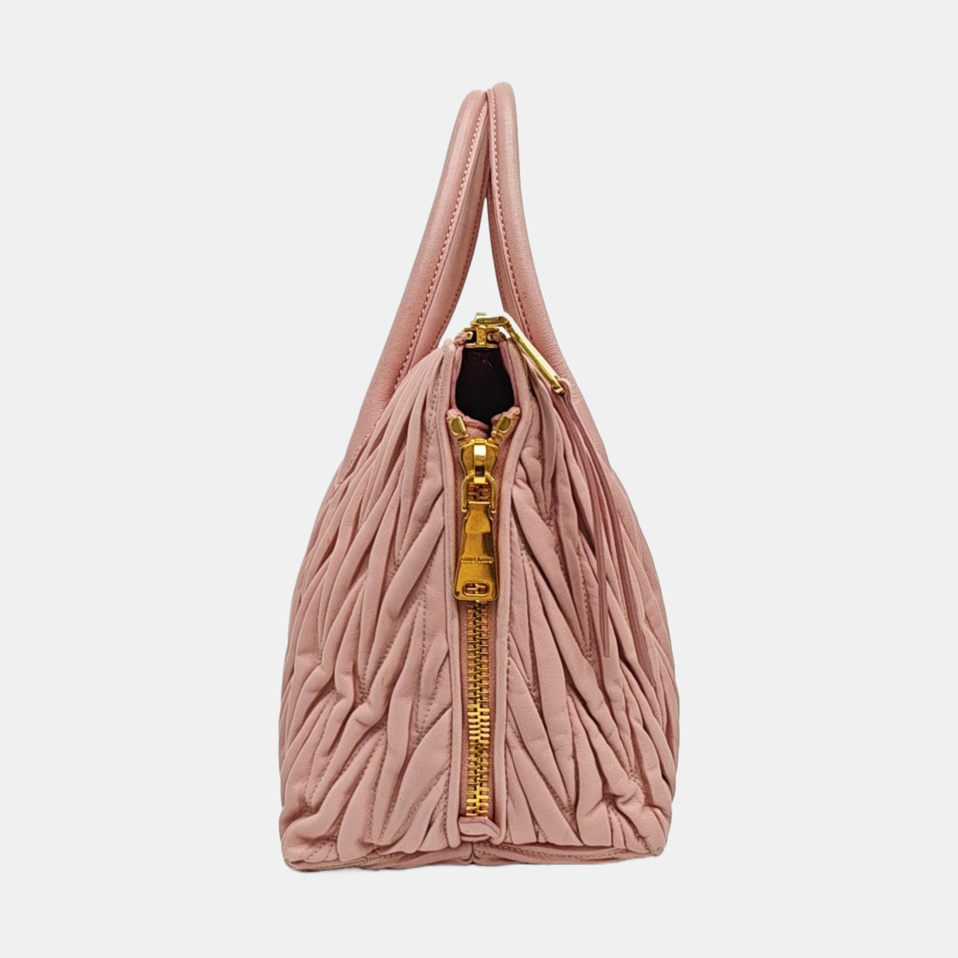 Avenue Quilted Lambskin Pink