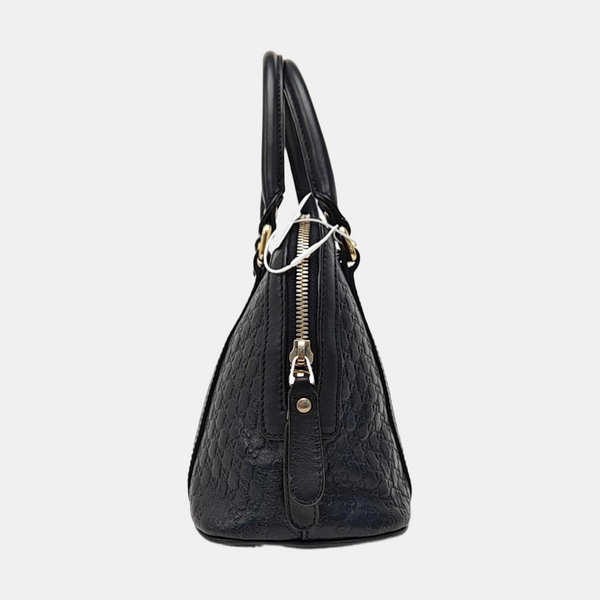 Microguccissima Monogram Calfskin Blue